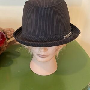 Peter Grimm brown with tan stripes hat
